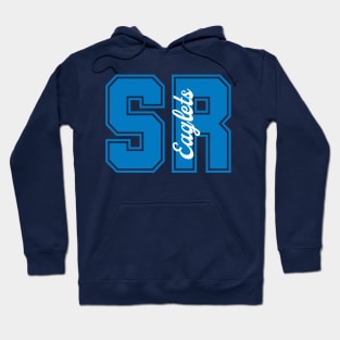 SunRidge Eaglets Collegiate Lettering Blue Hoodie